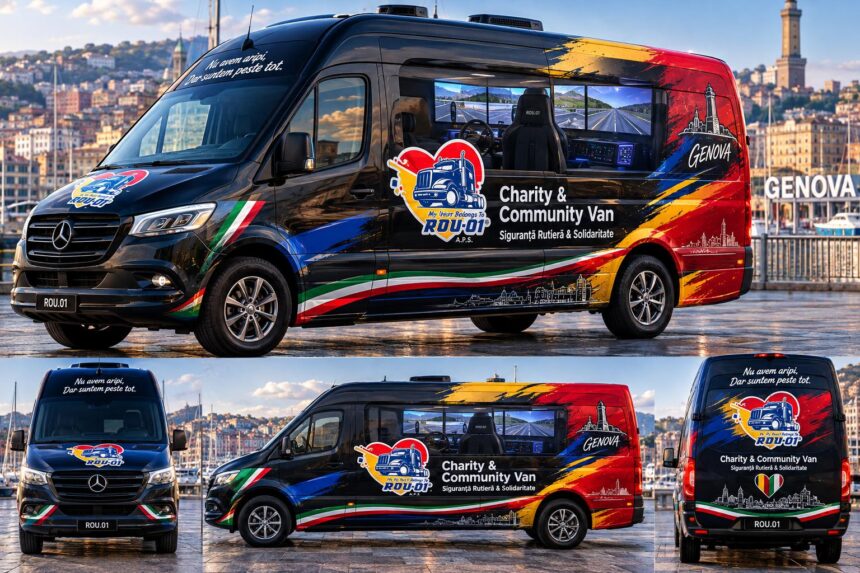 Charity & Community Van – Solidaritate si viitor pe roti