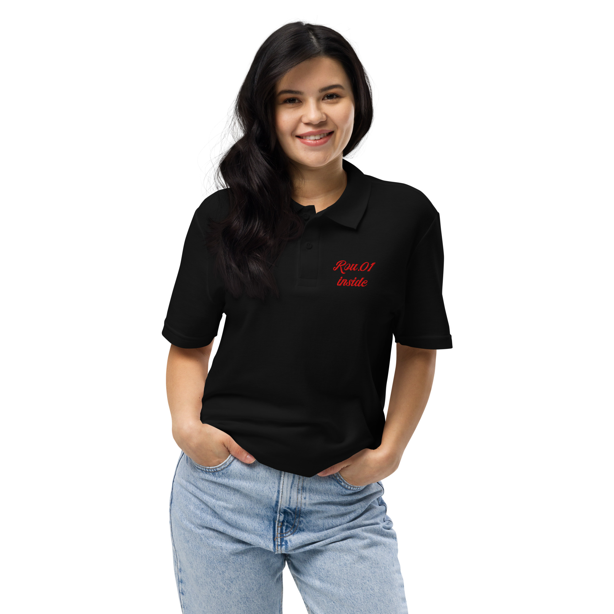 unisex-pique-polo-shirt-black-front-6aae7e98904f0.jpg